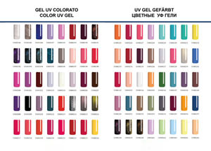 UV gel color