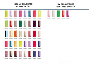 UV gel color